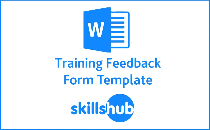 Training Feedback form template