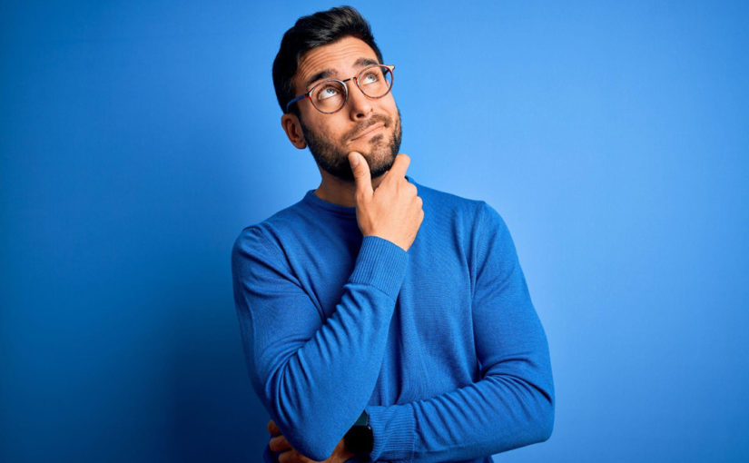 Man thinking of eLearning Fails