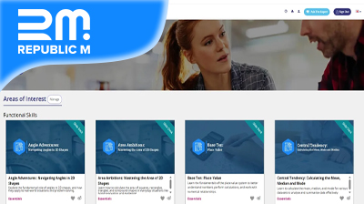 Learn how Republic M’s platform and content scaled across 100 remote workers
