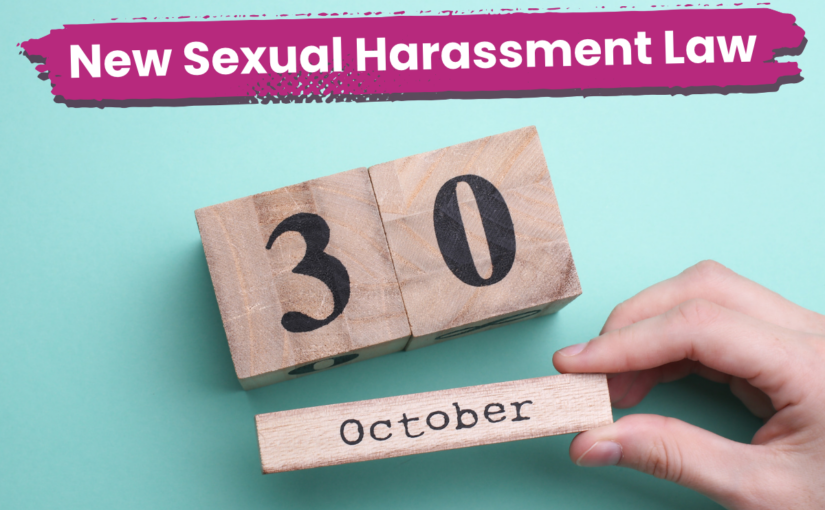 New Sexual Harassment Law - October 2026