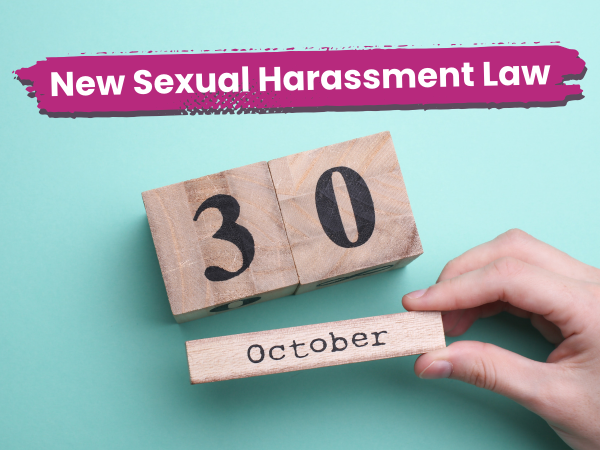 Sexual Harassment Law Changes October 2026